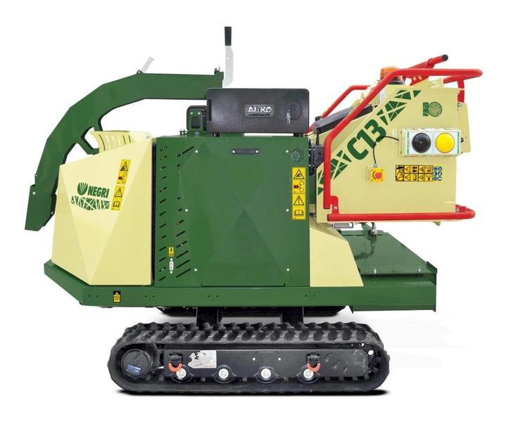 Negri Chipper Hakselaar C13 op rups, Tuin en Terras, Hakselaars, Nieuw, Ophalen of Verzenden