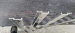 9 STUKS ALUMINIUM PROFIELEN 46 MM BREED LENGTE 175/100 CM, Ophalen, Nieuw, X, X