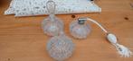 Vintage parfumset van persglas jaren '60, Antiek en Kunst, Antiek | Glas en Kristal, Ophalen
