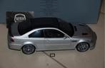 1:18 BMW M3 E46 GTR strassenausfuhrung silver Kyosho WRH, Verzenden, Zo goed als nieuw, Auto, Kyosho