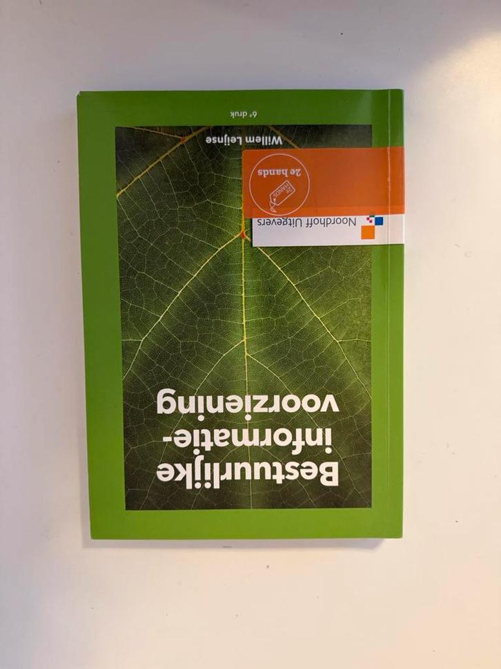 Willem Leijnse - Bestuurlijke informatievoorziening, Boeken, Schoolboeken, Zo goed als nieuw, Nederlands, Overige niveaus, Ophalen of Verzenden