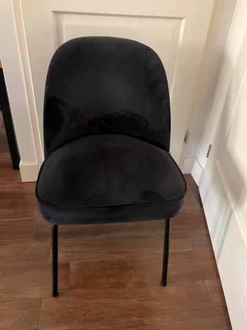 Be pure voque stoel black velvet beschikbaar voor biedingen