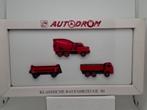Wiking Autodrom 1/87 set - 3 voertuigen voor de bouw, Verzenden, Zo goed als nieuw, Bus of Vrachtwagen, Wiking