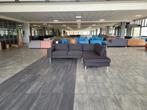 GEREINIGD Musterring hoekbank bruingrijs 280x240 | BEZORGEN, 250 tot 300 cm, 100 tot 125 cm, Info@musterring.de, Hoekbank