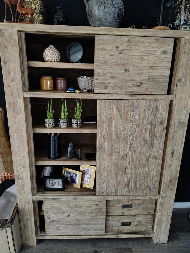 Bergkast, Huis en Inrichting, Kasten | Wandmeubels, Gebruikt, 150 tot 200 cm, Minder dan 150 cm, 25 tot 50 cm, Met lade(s), Met deur(en)