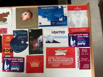 Flyers Zaandam Clubs & Discotheken Jaren 2000 beschikbaar voor biedingen