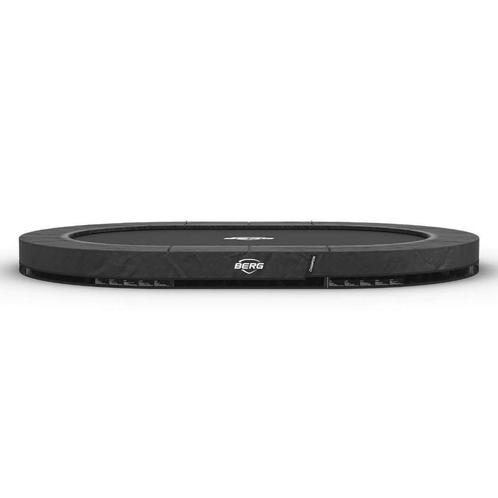 Berg sports grand champion inground 350x250 cm antraciet, Kinderen en Baby's, Speelgoed | Buiten | Trampolines, Nieuw, Ophalen of Verzenden