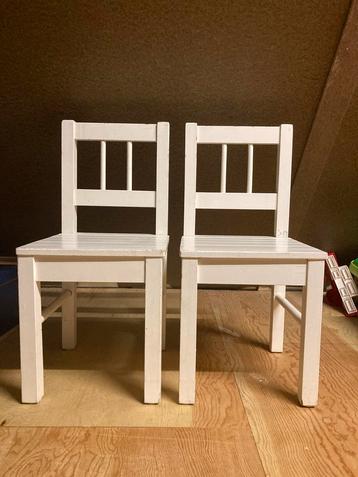 IKEA Kleuter Stoeltjes - Wit beschikbaar voor biedingen