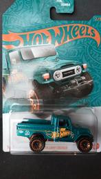 Toyota Land Cruiser 1:64 3inch Hotwheels Green Gold Pol, Hobby en Vrije tijd, Verzenden, Nieuw, Auto