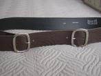 Leren Bruine Riem 100 cm van Riverwoods NIEUW, Ophalen, Echt leder, Nieuw, Tailleriem