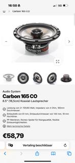 Audio system carbon 165 CO, Ophalen of Verzenden, Zo goed als nieuw