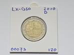 2-euromunt Duitsland (D) F 2010 Herdenking LX-G60, Ophalen of Verzenden, Duitsland, 2 euro, Losse munt