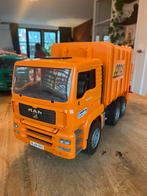 Bruder MAN vuilniswagen – in goede staat, maar niet compleet, Kinderen en Baby's, Speelgoed | Speelgoedvoertuigen, Ophalen of Verzenden