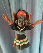 Vintage dubbelzijdige marionet, Nepal, Antiek en Kunst, Kunst | Niet-Westerse kunst, Ophalen of Verzenden