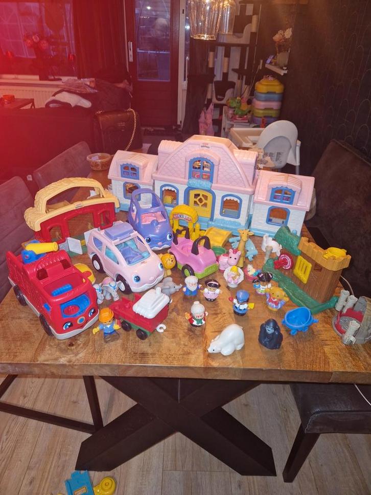 Fisherprice little people set Lot huisjes, Kinderen en Baby's, Speelgoed | Fisher-Price, Ophalen of Verzenden