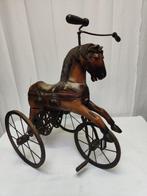 Antiek driewieler paard, Antiek en Kunst, Antiek | Speelgoed, Ophalen of Verzenden