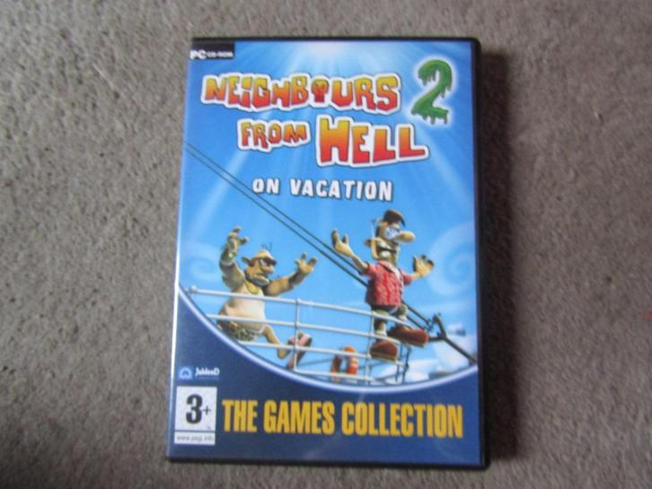 Cdrom: Neighbours from hell on vacation 2, Spelcomputers en Games, Games | Pc, Gebruikt, Platform, 1 speler, Vanaf 3 jaar, Ophalen of Verzenden
