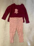 Setje roze - rood maat 74 - 80 Lupilu, Gebruikt, Meisje, Ophalen of Verzenden, Setje