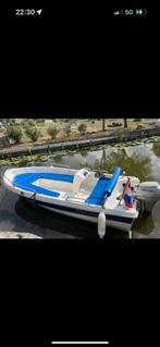 Boot 8 pk, Ophalen of Verzenden, Zo goed als nieuw, Buitenboordmotor, Polyester