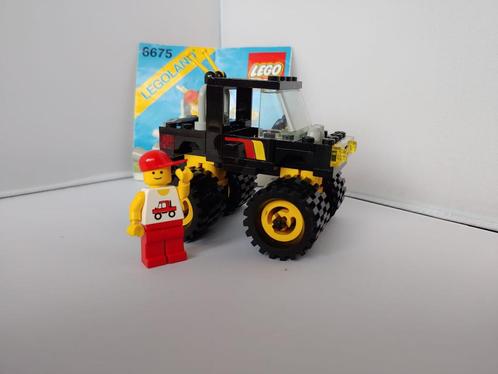 Lego | Town | 4x4 wagen | 6675, Kinderen en Baby's, Speelgoed | Duplo en Lego, Gebruikt, Lego, Complete set, Ophalen of Verzenden