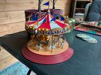 Kerst caroussel licht en speeld liedjes, Ophalen of Verzenden, Gebruikt