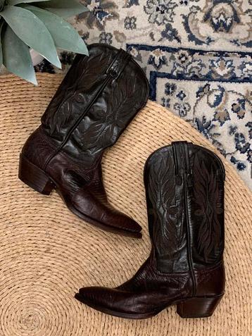Tony Lama cowboylaarzen 36 western boots bohemian laarzen beschikbaar voor biedingen