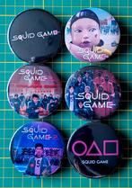 Squid Game buttons, Verzamelen, Film en Tv, Verzenden, Nieuw, Tv, Gebruiksvoorwerp