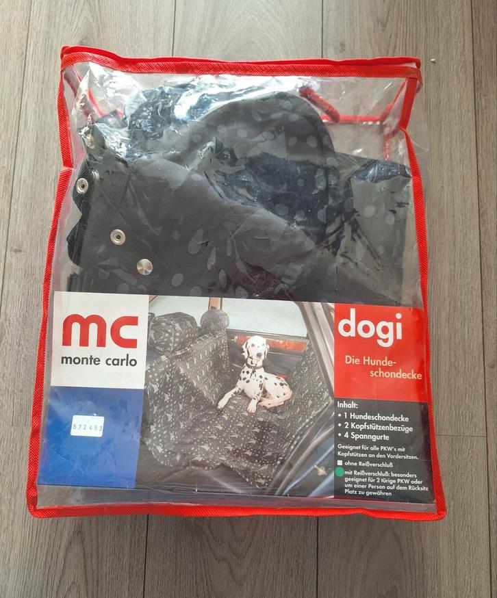 Monte Carlo Dogi honden-autodeken met ritssluiting, Auto diversen, Autohoezen, Zo goed als nieuw, Universeel, Ophalen of Verzenden