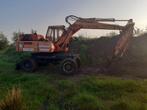 Atlas 1302D Bandenkraan, 4 Cilinder Deutz motor, Marge !, Zakelijke goederen, Ophalen, Graafmachine