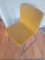 Stoel retro nette staat, Huis en Inrichting, Stoelen, Ophalen, Overige kleuren, Leer, Zo goed als nieuw