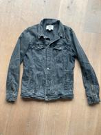 Pull&Bear zwarte denim jas, L (40) spijkerjas, langer model., Ophalen of Verzenden, Zo goed als nieuw, Maat 38/40 (M), Zwart