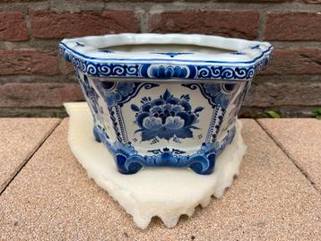 Delfts blauwe Jardinière Porceleyne Fles beschikbaar voor biedingen