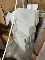 9 Lijmblokken, kalkzandsteen 440x200x100, Doe-het-zelf en Verbouw, Metselstenen, Ophalen of Verzenden, Nieuw, Kalkzandstenen