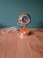Oogbol bollamp bedlamp Space Age R. Essig, Huis en Inrichting, Lampen | Tafellampen, Ophalen of Verzenden, Zo goed als nieuw, Minder dan 50 cm
