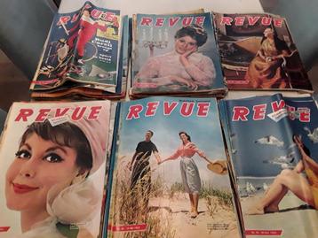 vintage tijdschriften Revue. complete jaargang 1962 beschikbaar voor biedingen