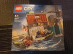 Lego City 60417 Police Speedboat and Crooks' Hideout Nieuw, Ophalen of Verzenden, Nieuw