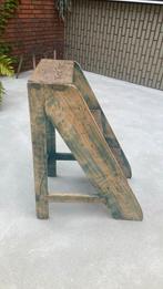 Brocante houten trapje, Doe-het-zelf en Verbouw, Ladders en Trappen, Ophalen, Gebruikt, Trap, Minder dan 2 meter