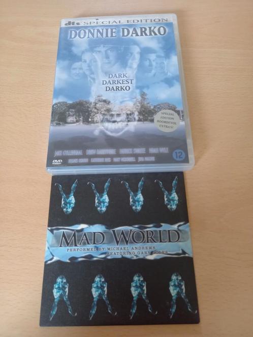 Donnie Darko DVD & Mad World - music from the movie, Cd's en Dvd's, Cd's | Filmmuziek en Soundtracks, Zo goed als nieuw, Ophalen of Verzenden