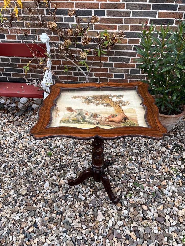 Antieke Engelse tafel, Antiek en Kunst, Antiek | Meubels | Tafels, Ophalen of Verzenden