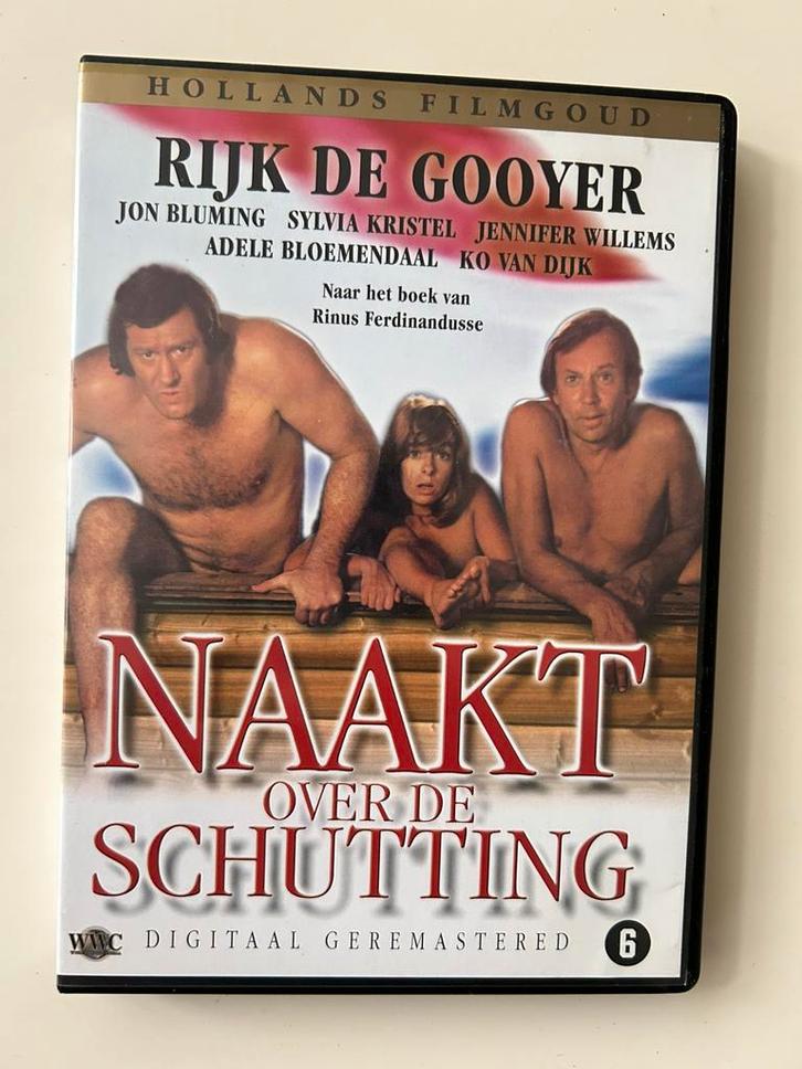 —Naakt over de Schutting—regie Frans Weisz, Cd's en Dvd's, Dvd's | Nederlandstalig, Zo goed als nieuw, Film, Actie en Avontuur