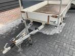 Plateauwagen aanhanger aanhangwagen tandemasser bakwagen, Auto diversen, Aanhangers en Bagagewagens, Gebruikt