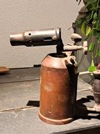 Antiek grote koperen benzinebrander gereedschap erg oud, Verzenden
