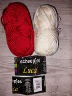2 bollen wol Scheepjes Luca, Hobby en Vrije tijd, Ophalen of Verzenden, Zo goed als nieuw, Breien of Haken, Wol of Garen