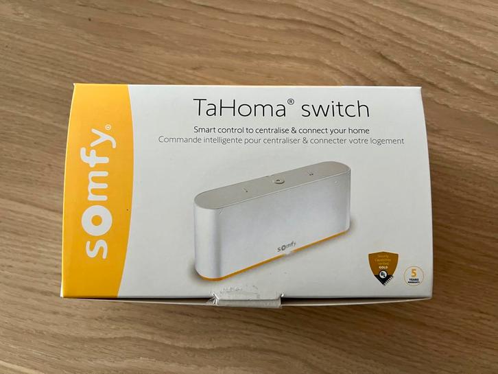 Somfy TaHoma Switch - Nieuw in doos, Doe-het-zelf en Verbouw, Rolluiken, Nieuw, Minder dan 100 cm, Wit, Ophalen of Verzenden