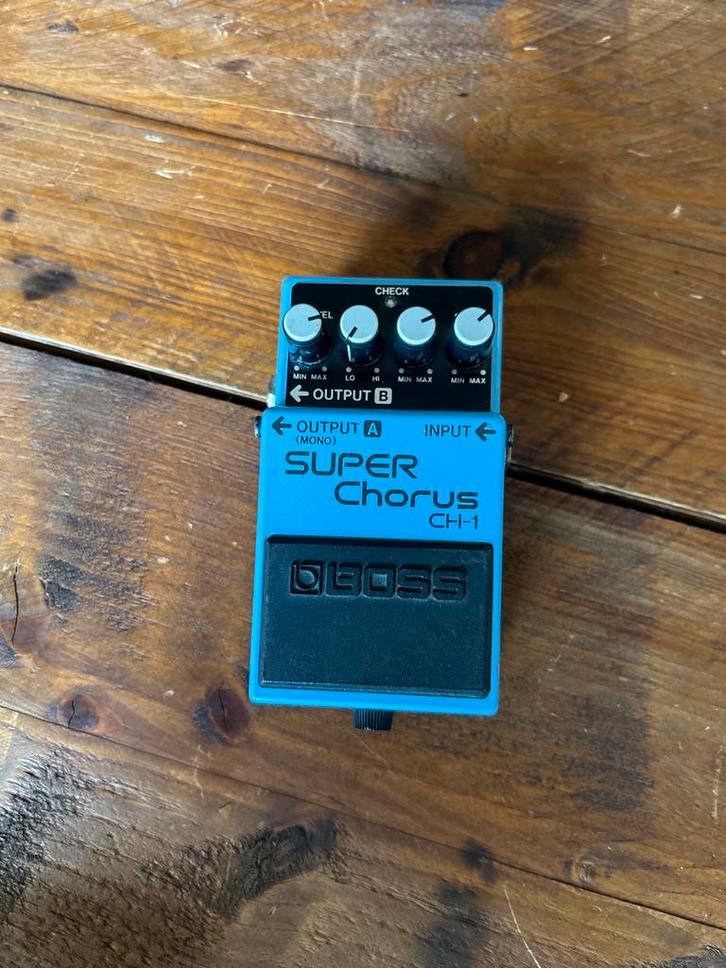 Boss CH-1 Super Chorus Mod  Box, Muziek en Instrumenten, Effecten, Gebruikt, Chorus, Ophalen