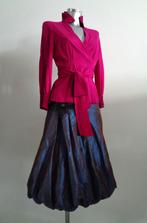 Linea Raffaelli glamour gala rok - maat 36 origineel, Verzenden, Paars, Zo goed als nieuw, Maat 36 (S)