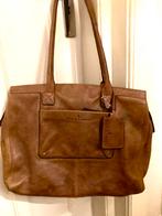 Chique Castelijn en Beerens Leren Laptoptas Cognac, Sieraden, Tassen en Uiterlijk, Verzenden, Zo goed als nieuw, Bruin, Handtas