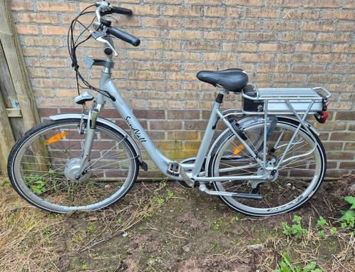 Sundvall e bike damesfiets, Fietsen en Brommers, Elektrische fietsen, Zo goed als nieuw, Overige merken, 47 tot 51 cm, Minder dan 30 km per accu