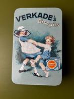 Verkade Koektrommel, Verzamelen, Blikken, Ophalen of Verzenden, Gebruikt, Koek(jes), Verkade