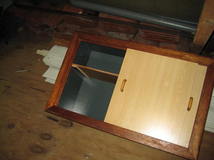 schuifdeurkastje, Huis en Inrichting, Kasten | Schoenenkasten, Gebruikt, Ophalen